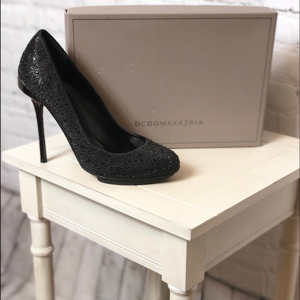 BCBG Max Azria Parish Satin Stilettos